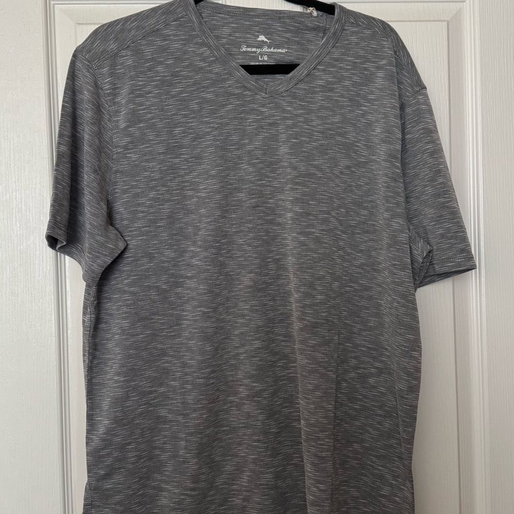 Tommy Bahama Charcoal Short Sleeve Tee